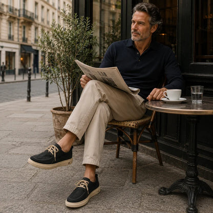 ⚡50% zľava – len po obmedzenú dobu! 👞Ručne vyrobené v Taliansku z pravej kože ✅ Podpora klenby – úľava od bolesti ✅ Tlmiace odpruženie, ergonomický dizajn, vhodné na dlhšiu chôdzu.