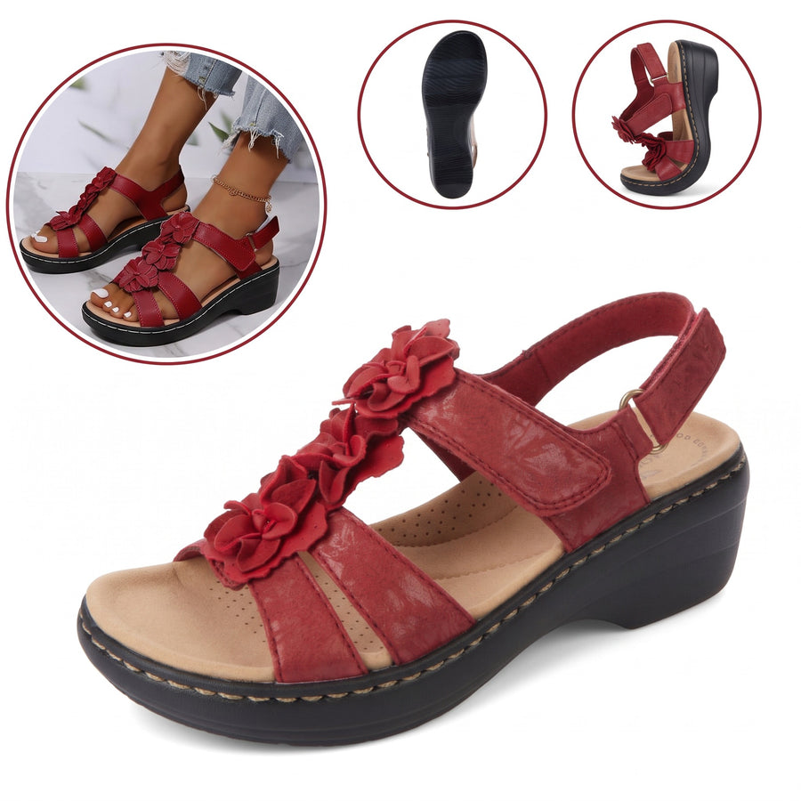 Protizdrsne, dihalne sandale – z oporo za stopnišče, ki lajša bolečine; mehke in blažijo udarce.