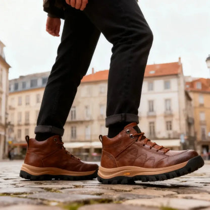 🎁 Posledný deň na získanie 70 % zľavy! Nepremeškajte to! ⏰ Ručne vyrábané topánky z pravej talianskej kože ✅ Podpora klenby: pomáha zmierniť nepohodlie ✅ Ergonomický dizajn pre chôdzu bez bolesti