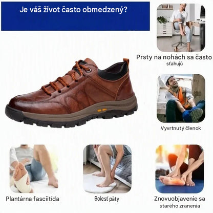 🎁Časovo obmedzená ponuka: Zľava 50 %🔴Kvalitné topánky z pravej kože🦶Uľavujú od bolesti nôh a plantárnej fasciitídy – Vodoodolné a protišmykové✅Dostupné v rôznych veľkostiach